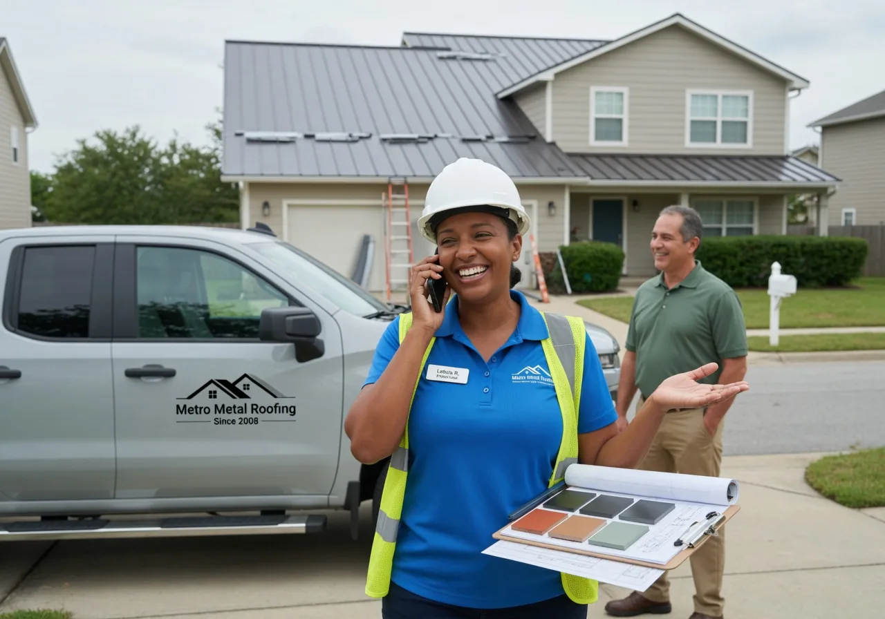 Storm Damage Metal Roof Repair in Littleton, IL